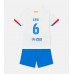 Maillot de foot Barcelona Paez Gavi #6 Extérieur vêtements enfant 2023-24 Manches Courtes (+ pantalon court)
